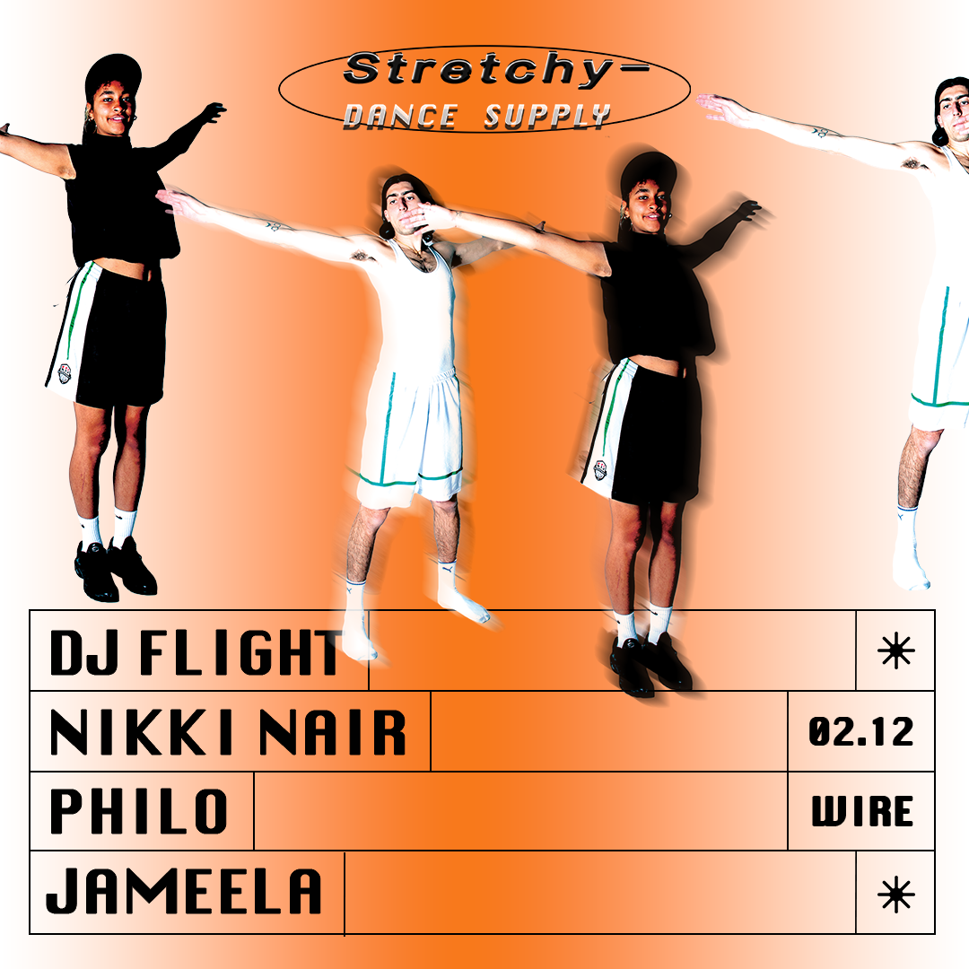 Stretchy Dance Supply: DJ Flight, Nikki Nair, Philo & Jameela - Página frontal