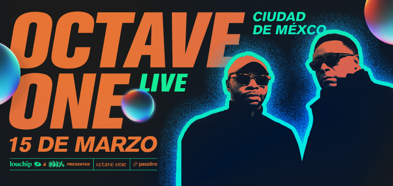 'Octave One live ' CDMX - Página trasera