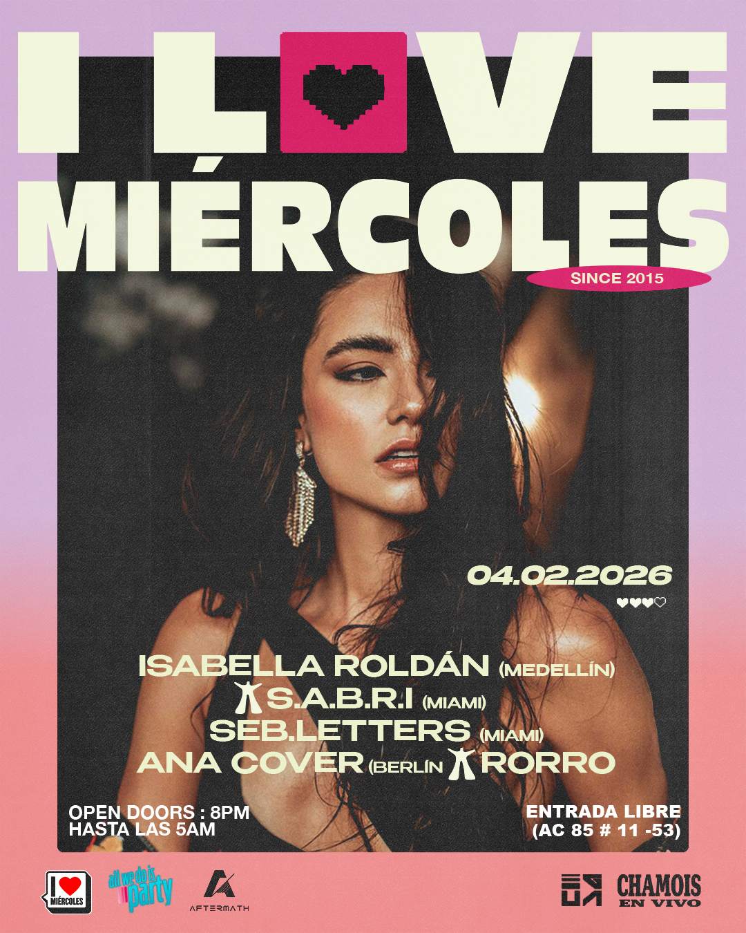 I Love Miércoles / Isabella Roldán at Egua, Bogotá