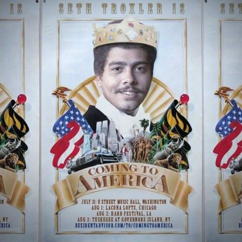 Seth Troxler is Coming to America with Jubilee, Boss Ross - Página trasera