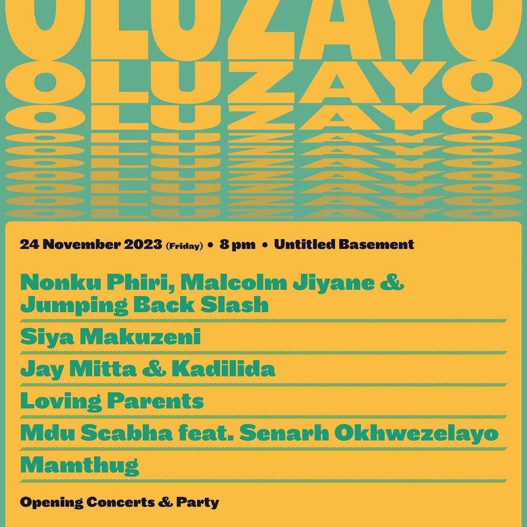 OLUZAYO AFRICAN MUSIC FUTURES - Página frontal