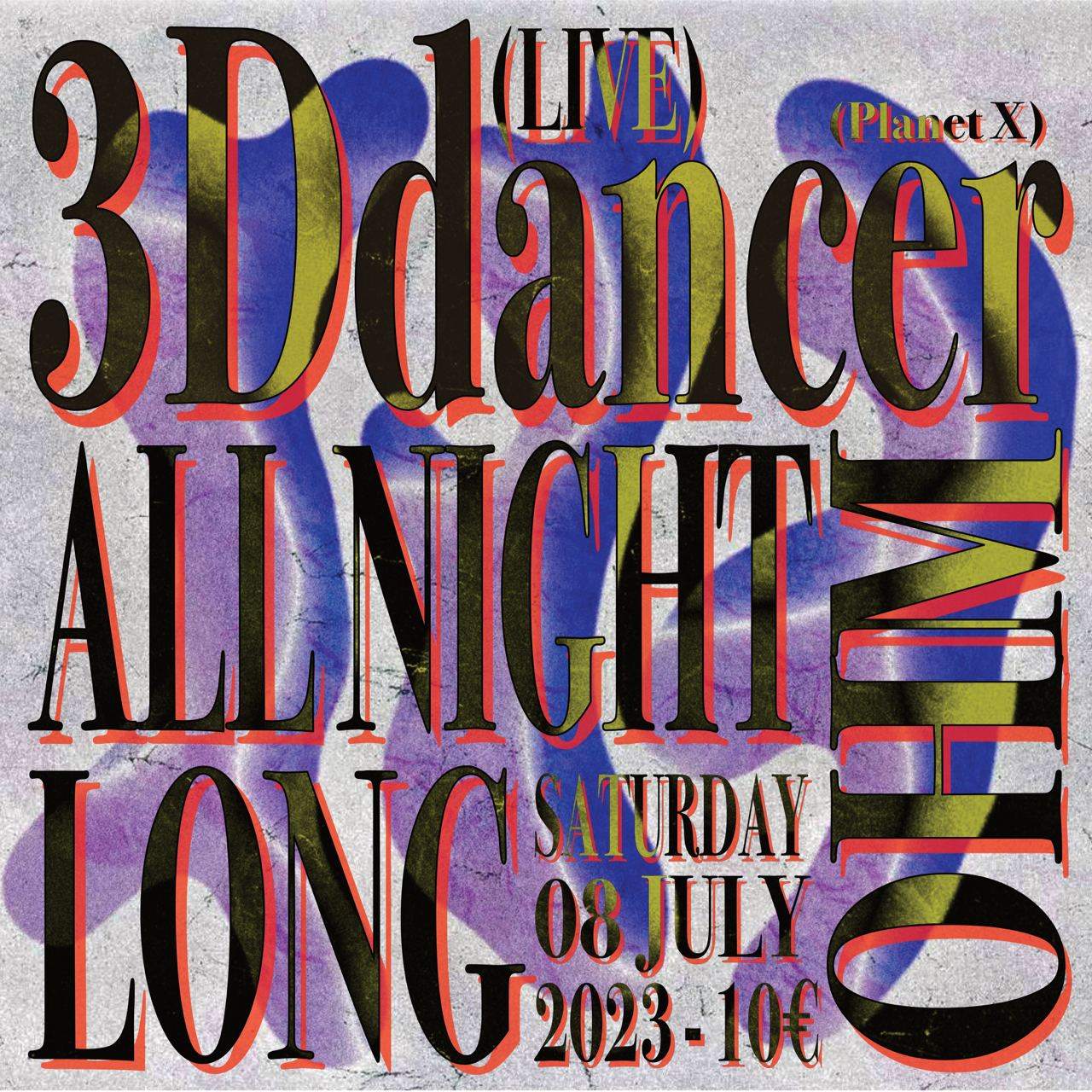 3Ddancer Live / ALL NIGHT LONG - Página frontal