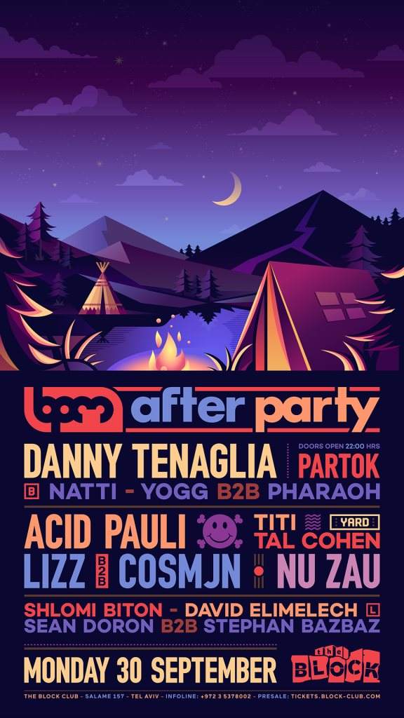 BPM Festival After Party - フライヤー表