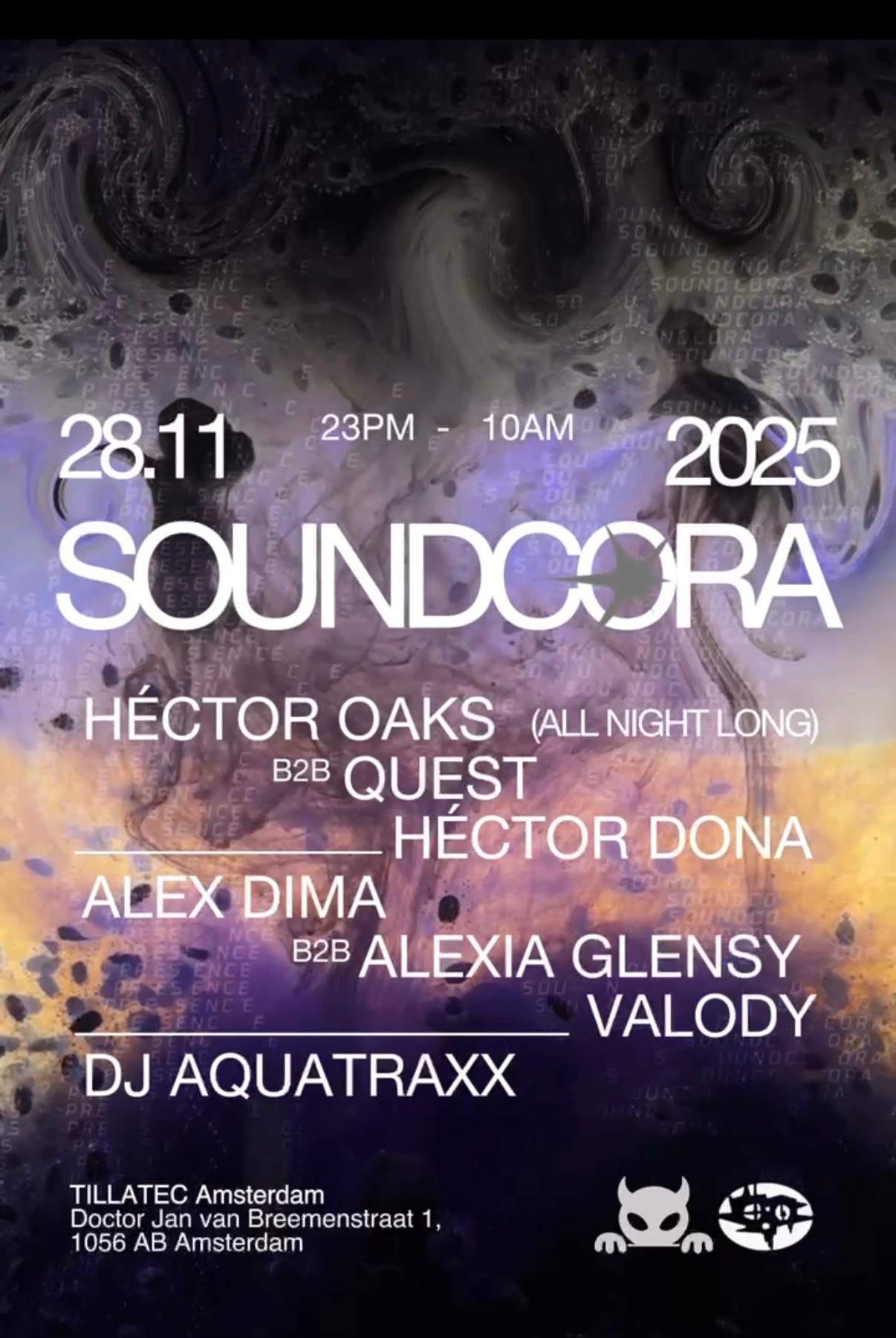 Soundcora 28.11 at TILLATEC, Amsterdam