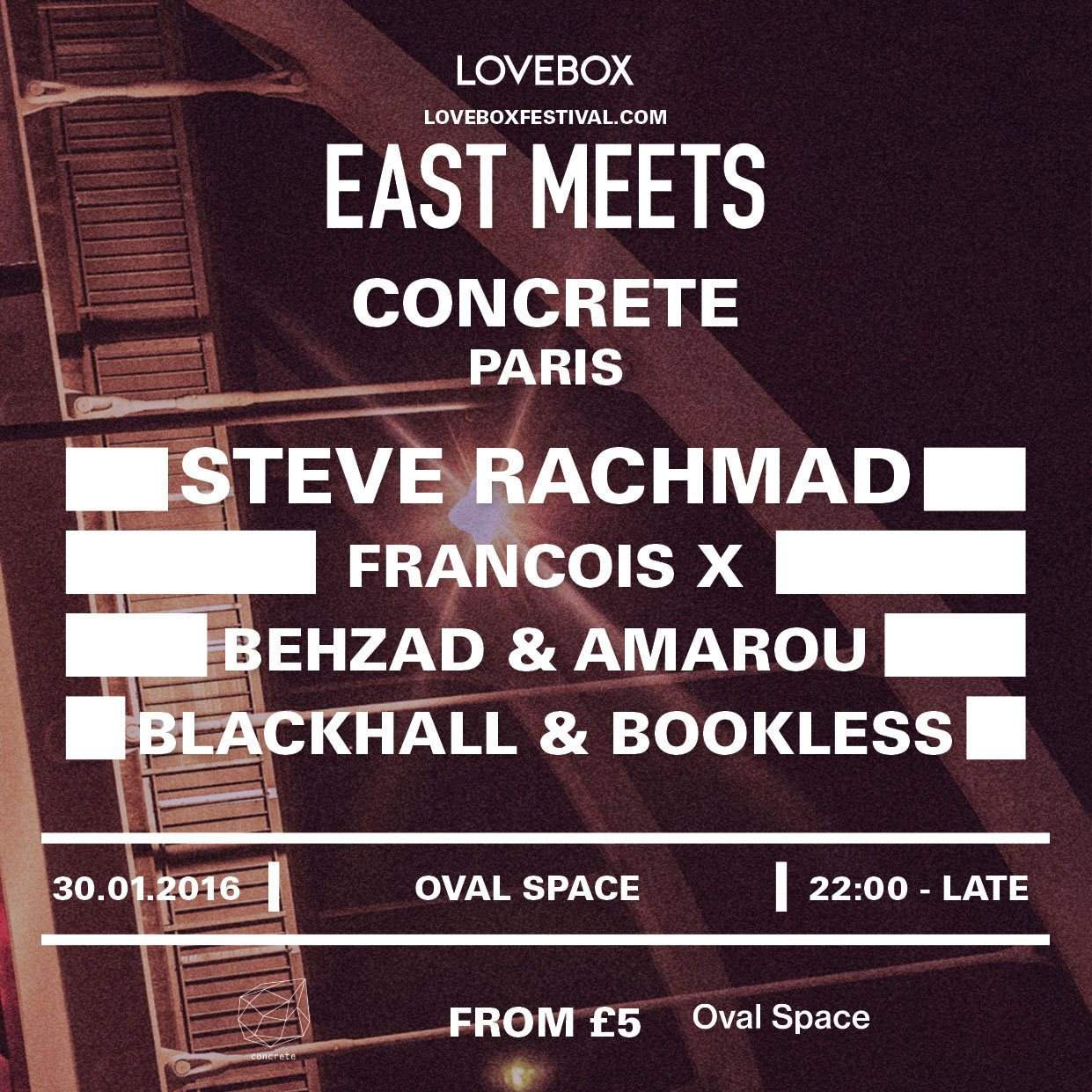 East Meets: Concrete - Paris - Página frontal