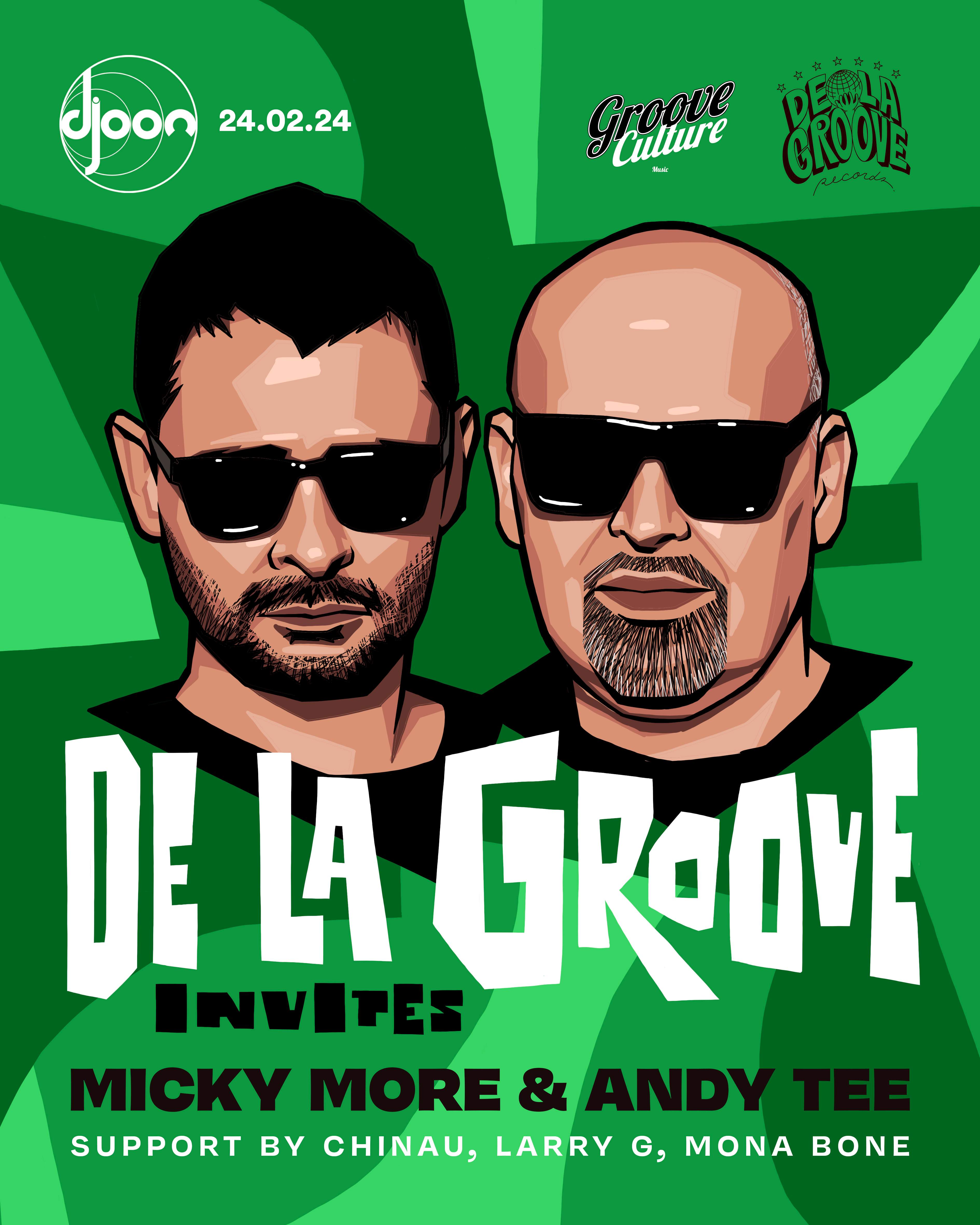 De La Groove INVITES Micky More & Andy Tee (GROOVE CULTURE) - Página trasera