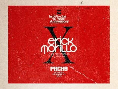 10 Year Anniversary Party with Erick Morillo - Saturday, December 12 - Página frontal