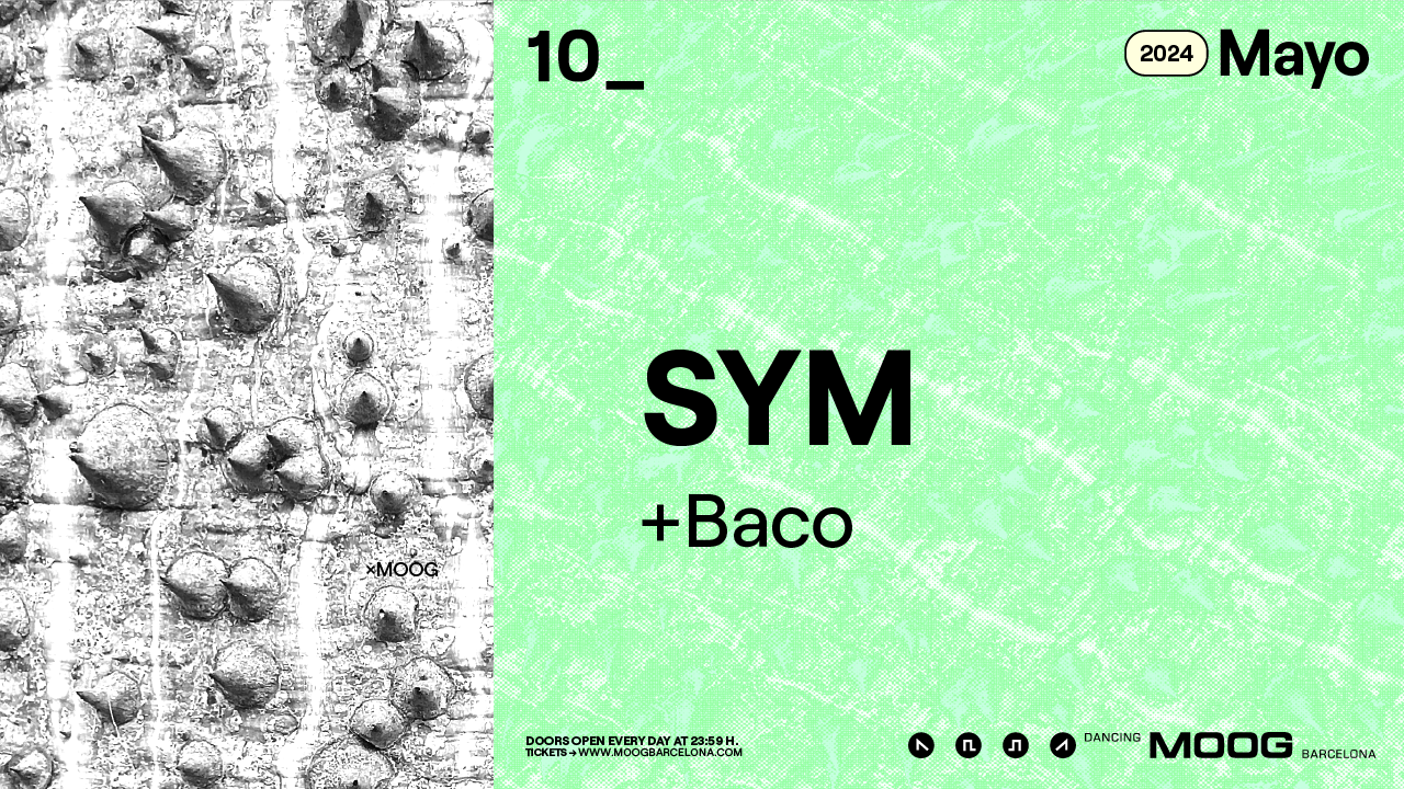 SYM + BACO - フライヤー表