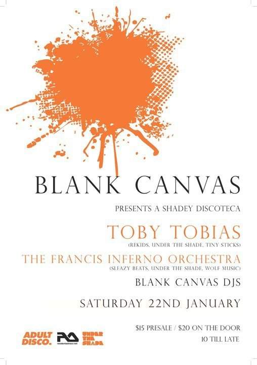 Blank Canvas Ft Toby Tobias - Página frontal