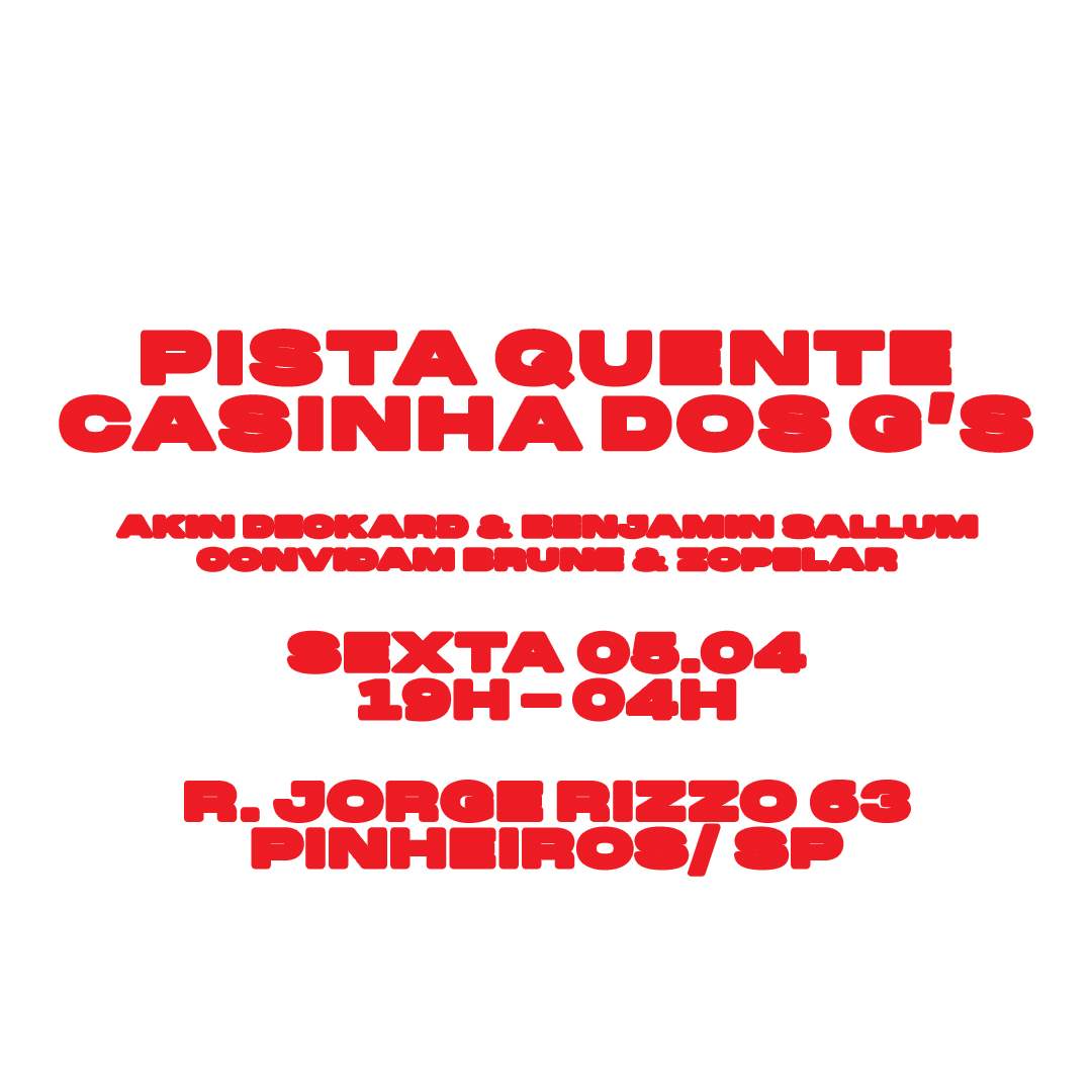 Pista Quente at Casinha feat. Brune and Zopelar - Página trasera
