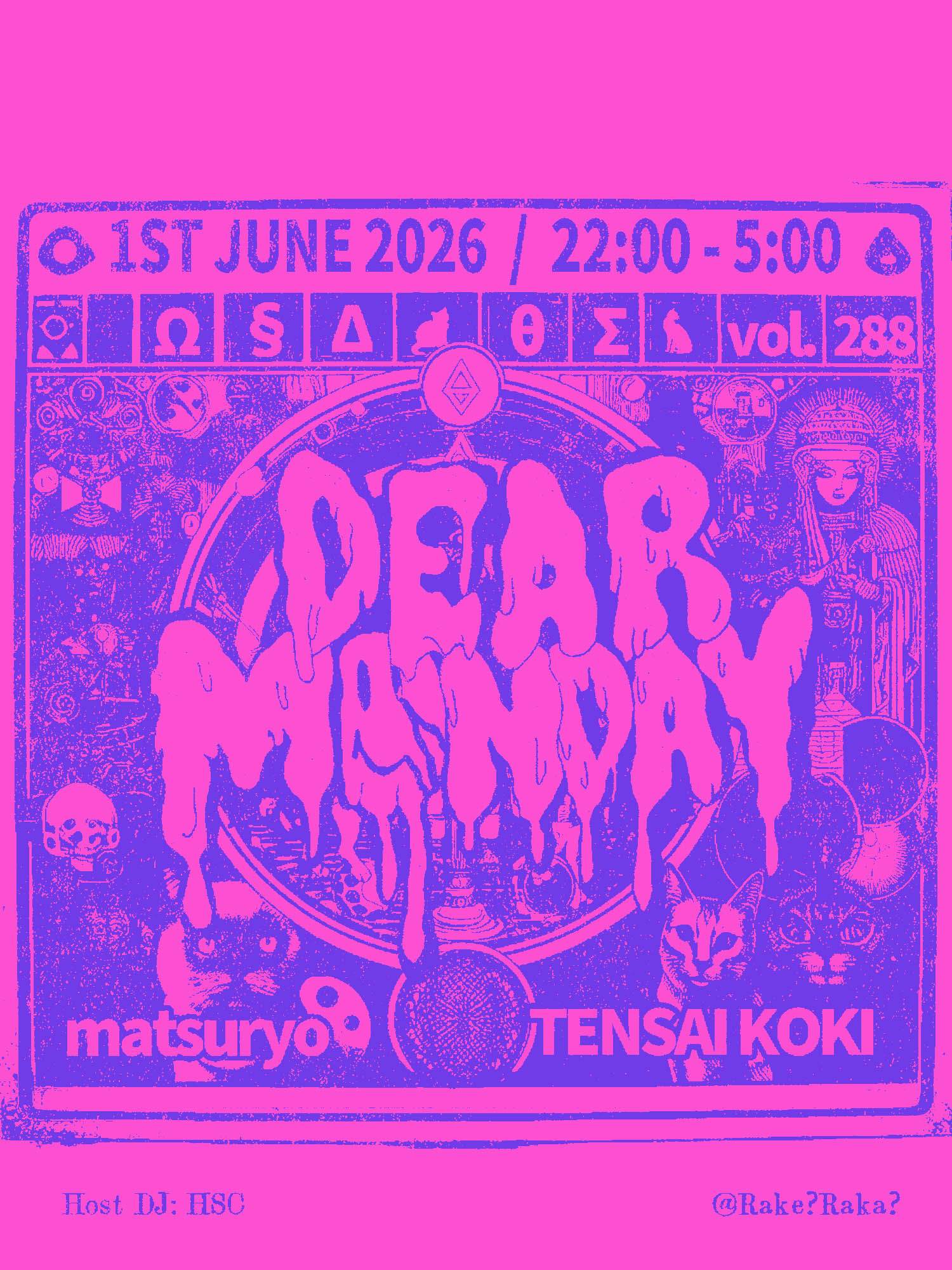 DEAR MONDAY, vol.288 at rake?raka?, Osaka