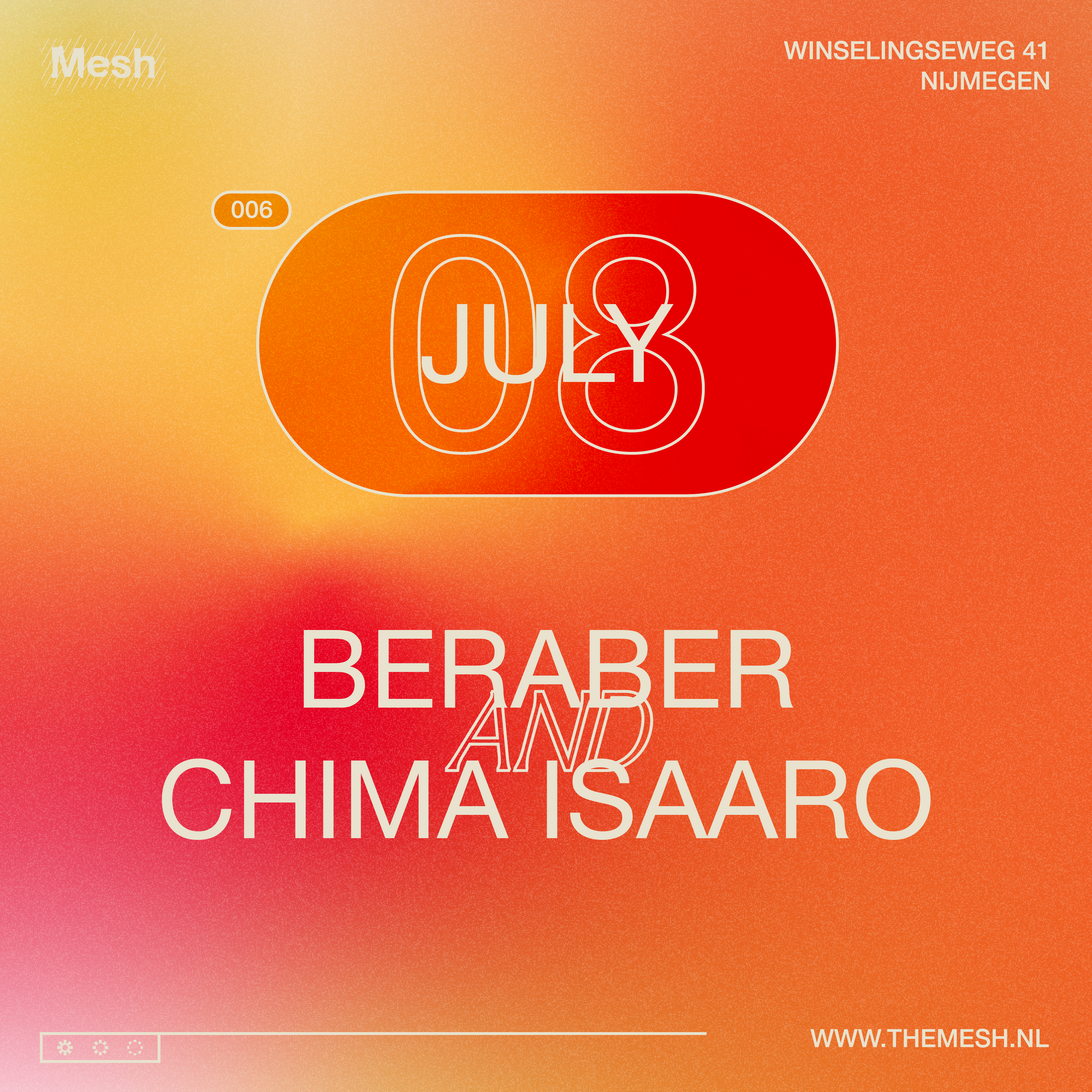 Beraber & Chima Isaaro - フライヤー表