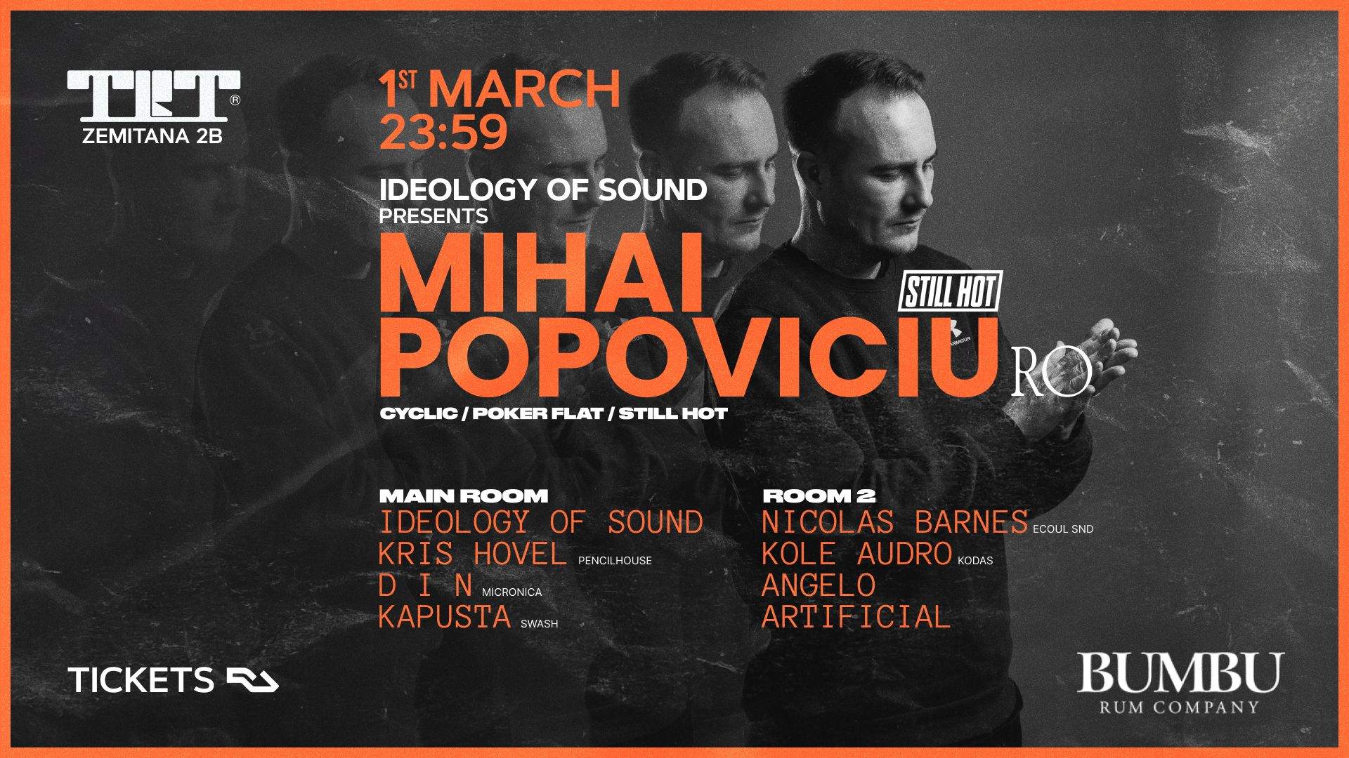 Ideology of Sound presents Mihai Popoviciu - Página frontal