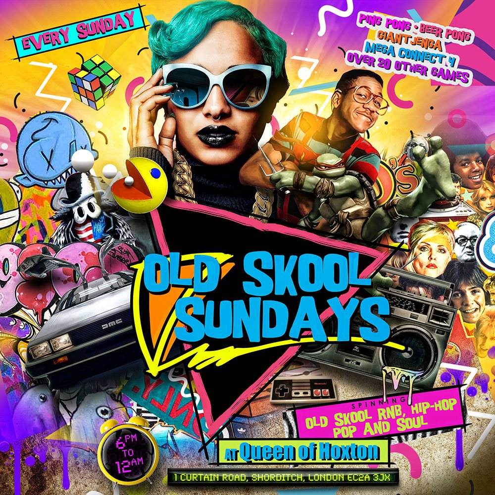 Old Skool Sundays Jay Z Special at Queen Of Hoxton London