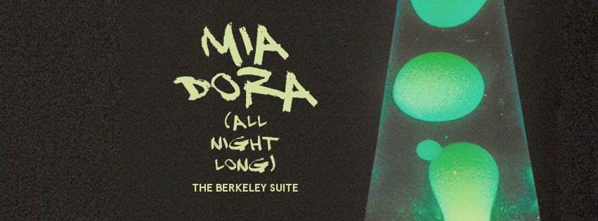 Mia Dora (All Night Long) - フライヤー表