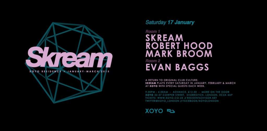 Skream + Robert Hood + Mark Broom + Evan Baggs - Página frontal