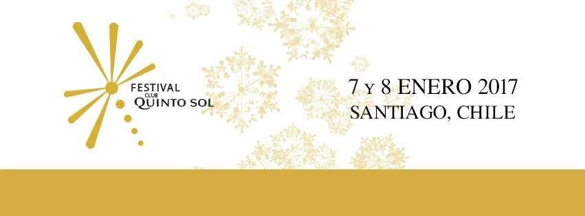 Festival Club Quinto Sol 2017 - フライヤー裏
