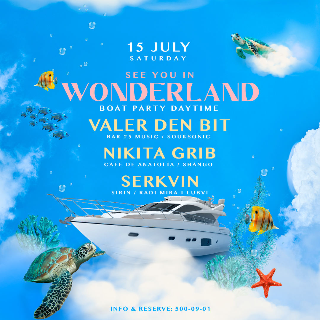 Wonderland: Boat Party Daytime at Warpp, Saint Petersburg