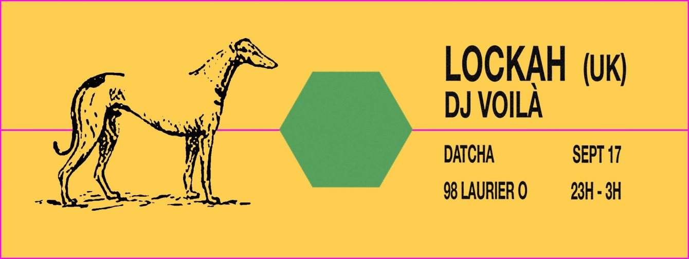 Lockah [UK], DJ Voilà Saturdays - Página frontal