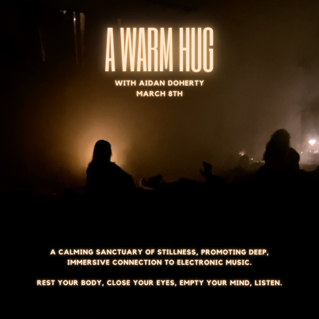 A Warm Hug with Aidan Doherty - Página frontal