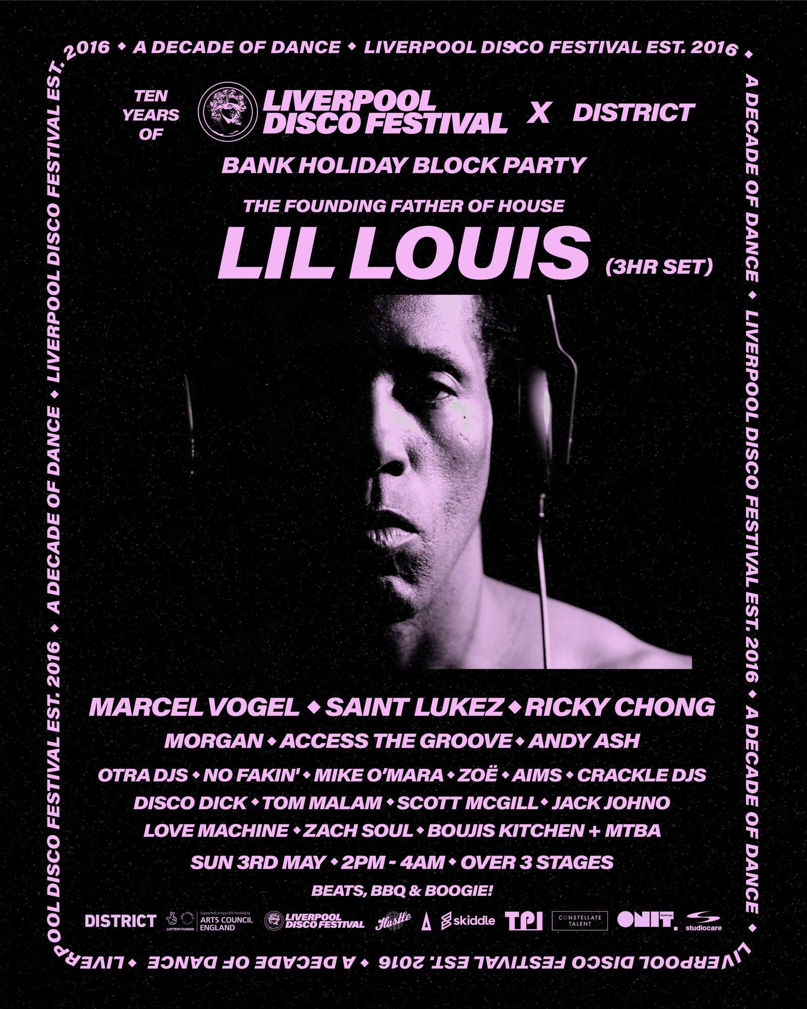 Lil Louis Bank Holiday Block Party at District, Liverpool