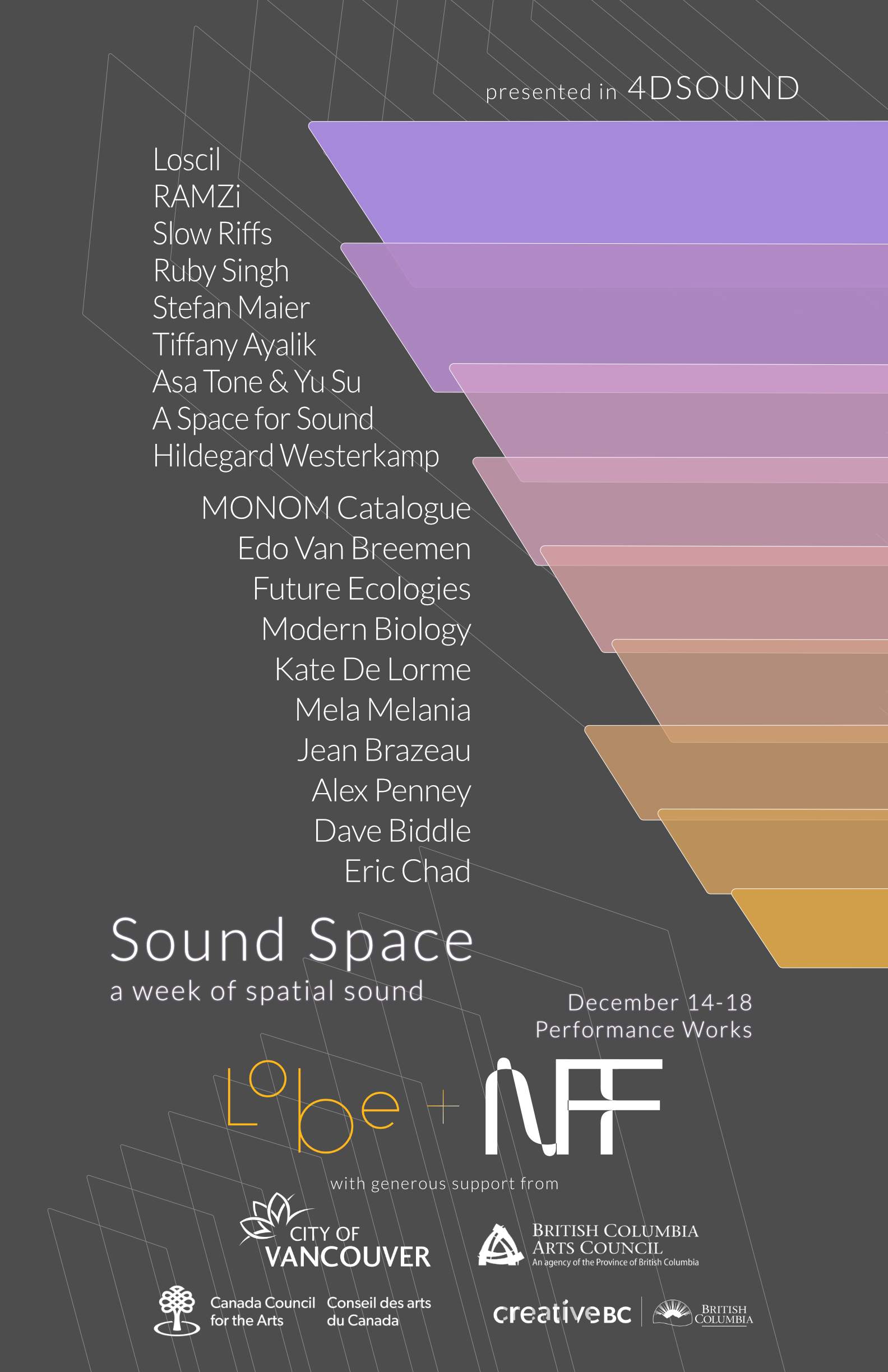 Sound Space: a week of Spatial Sound - Página frontal