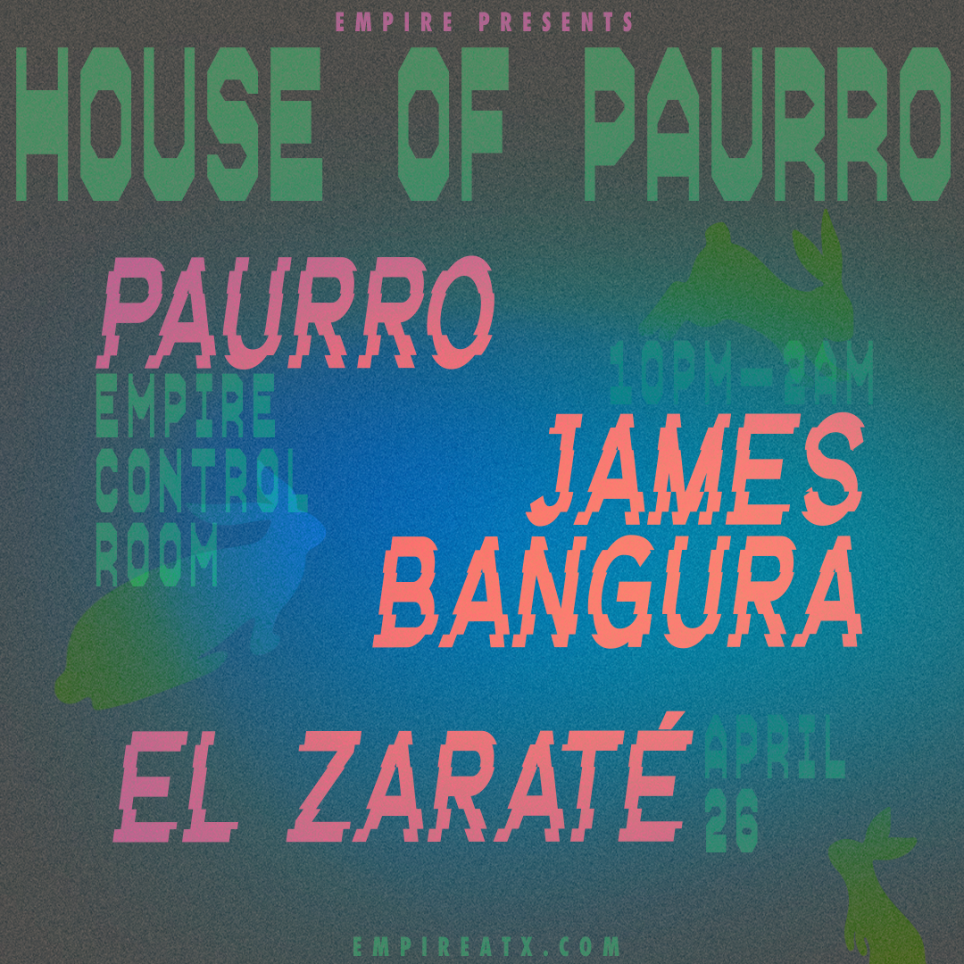 House of Paurro - フライヤー表