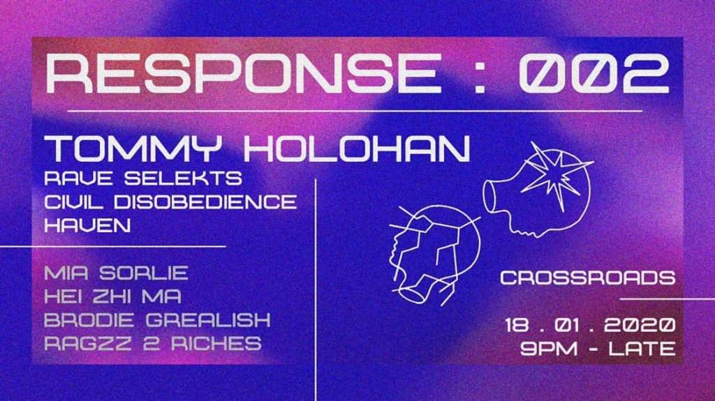Response 002: Tommy Holohan - Página frontal
