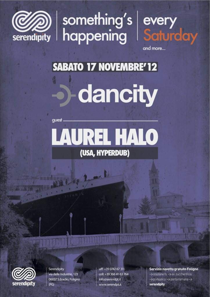 Laurel Halo - Dancity Nights - Página frontal