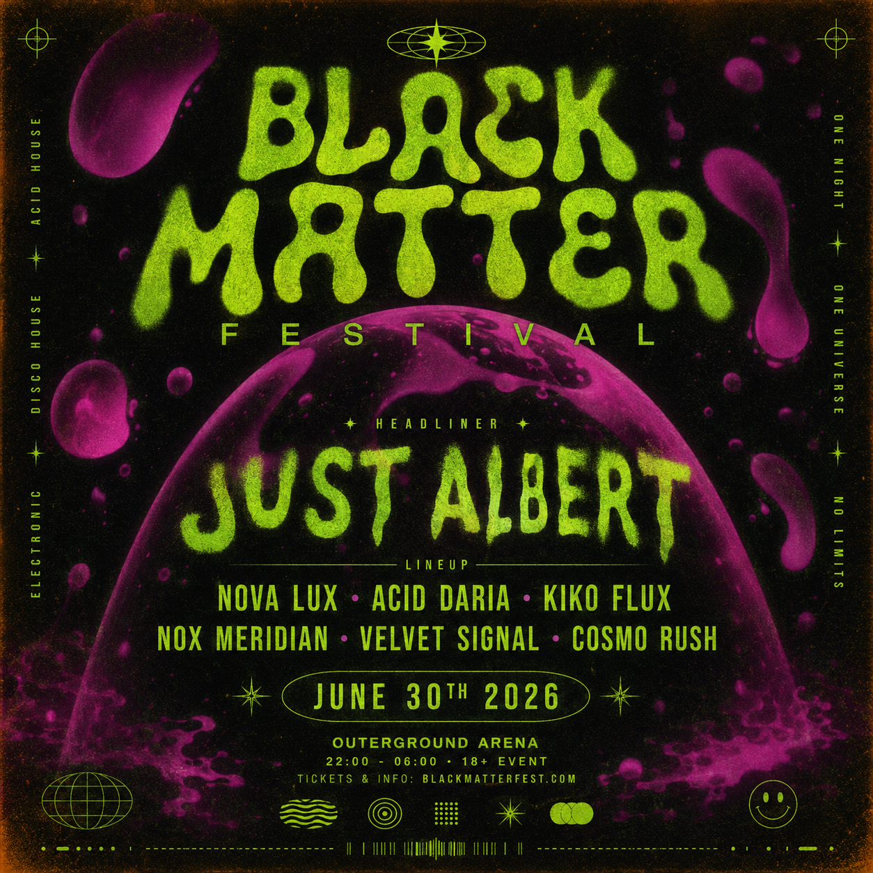 Black Matter Festival cover