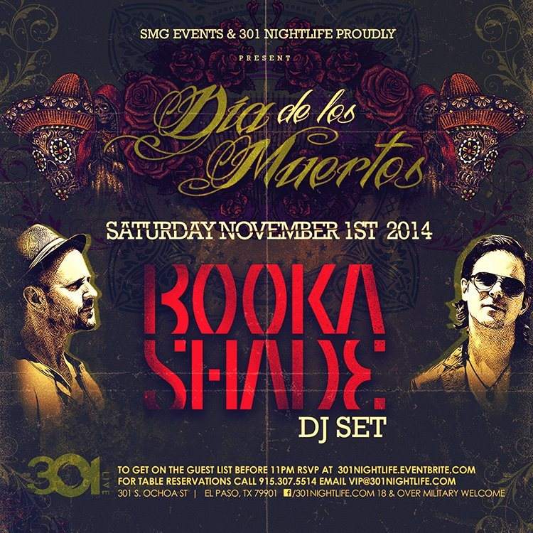 #Project301 with Booka Shade Dia De Los Muertos Celebration - フライヤー表