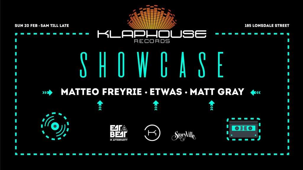 Eat The Beat: Klaphouse Showcase After Party - フライヤー表
