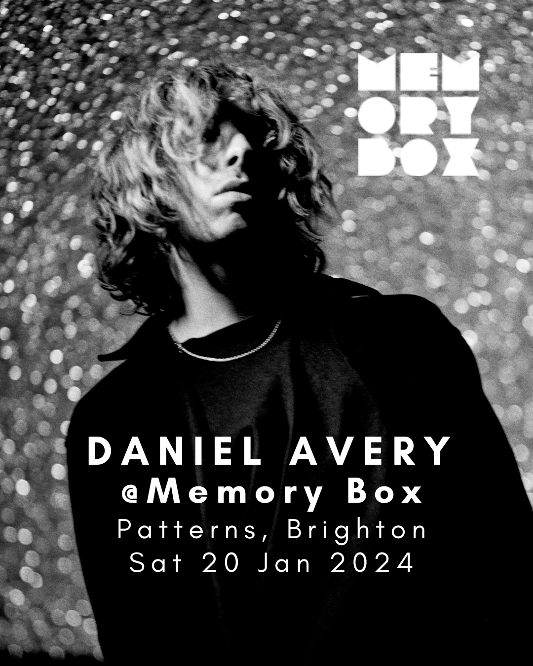 Memory Box with Daniel Avery - フライヤー表