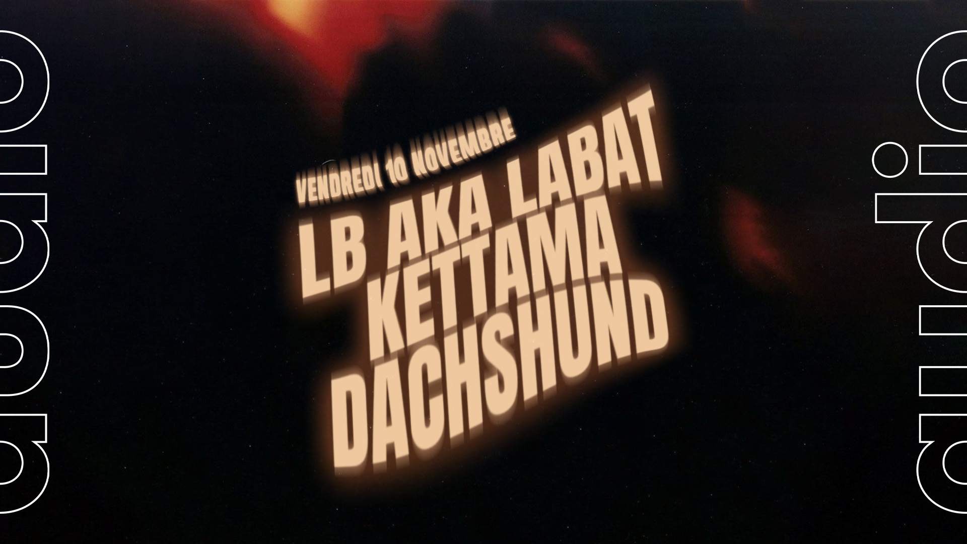 LB aka LABAT · KETTAMA · Dachshund - フライヤー表