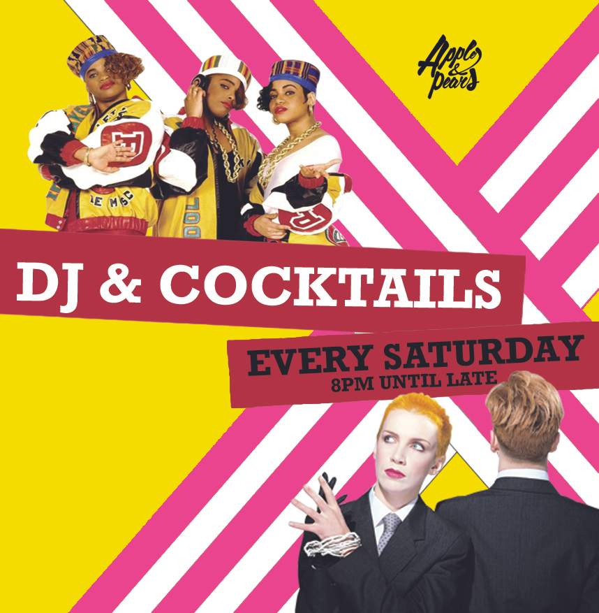 DJs & Cocktails - フライヤー表