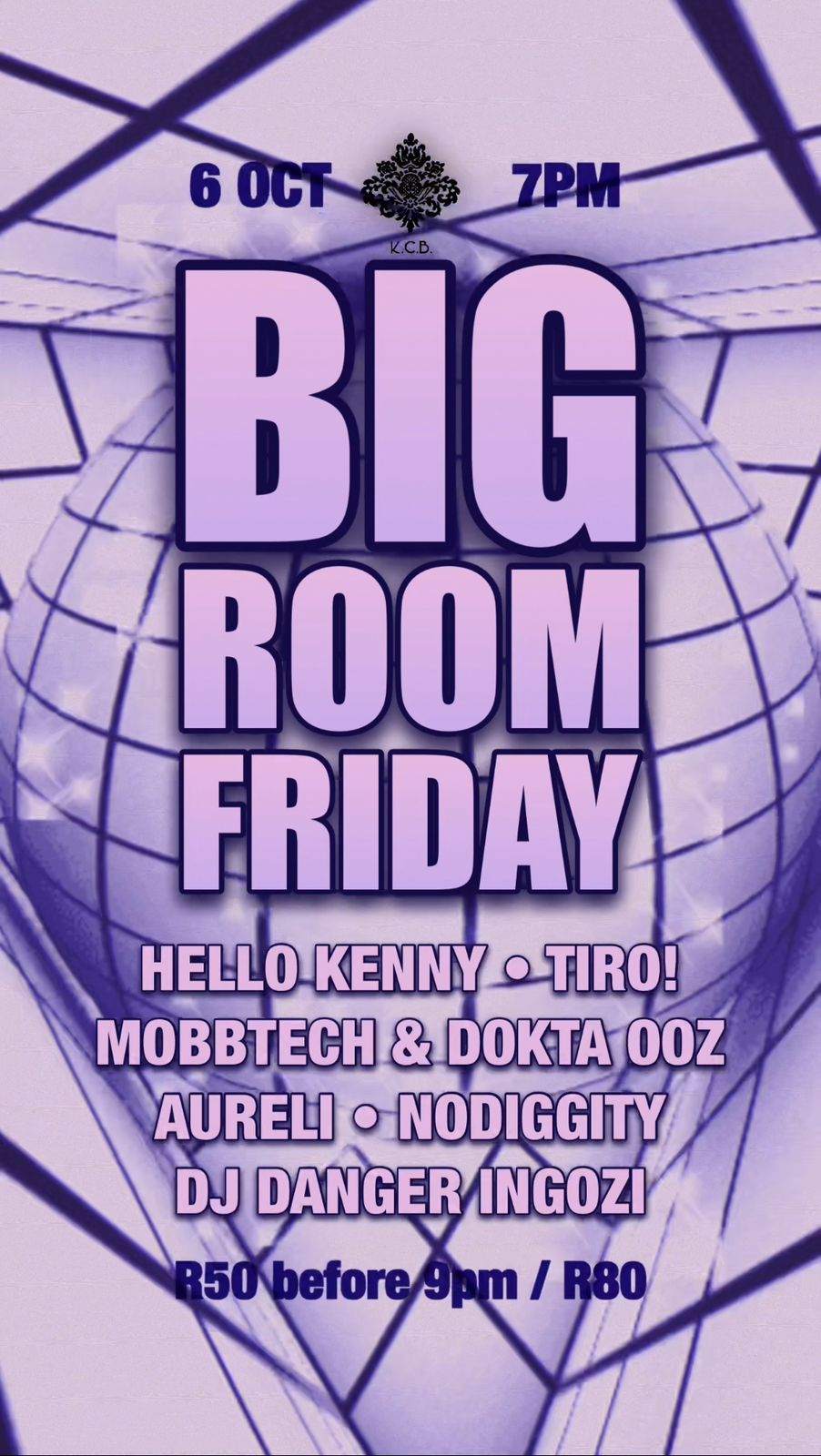 Big Room Friday - Página frontal