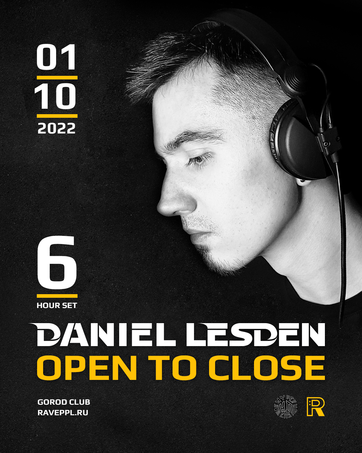 Daniel Lesden: Open To Close 2022 - フライヤー表