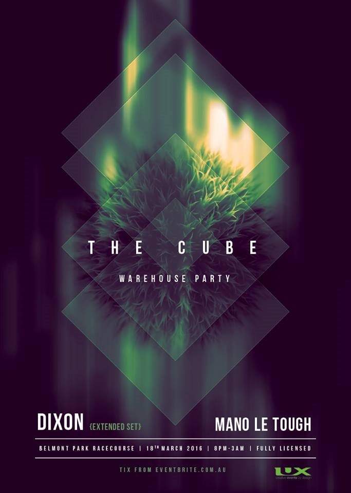 The Cube Warehouse Party feat. Dixon and Mano Le Tough - Página frontal