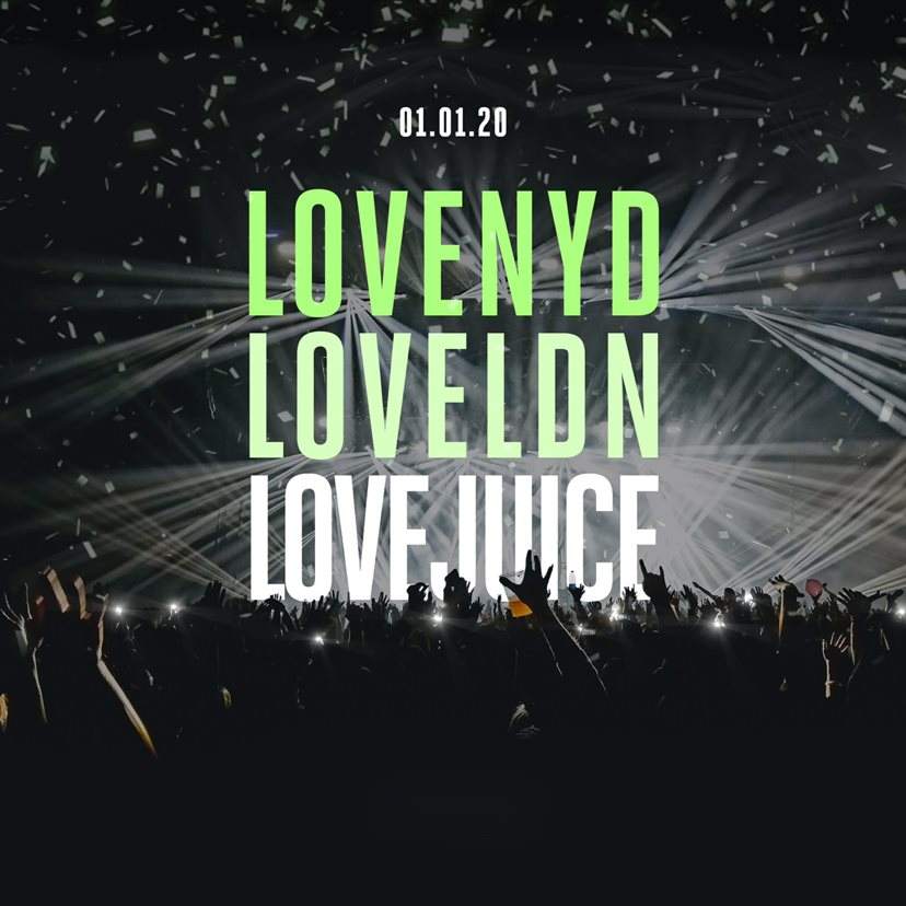 LoveJuice NYD 2020 - Página frontal
