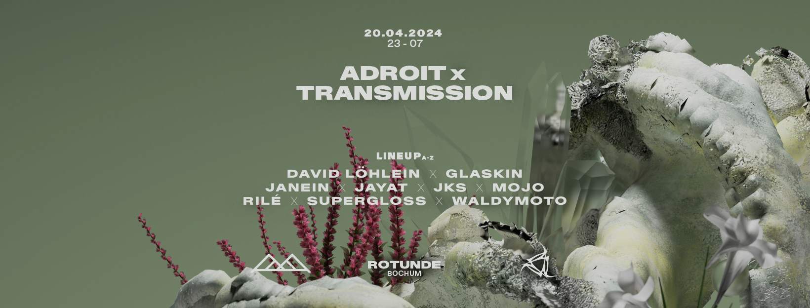 Adroit x Transmission - フライヤー表
