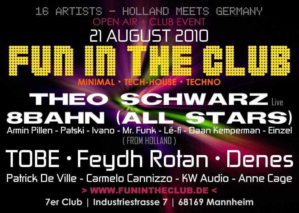 Fun In The Club presents Holland Meets Germany - フライヤー表