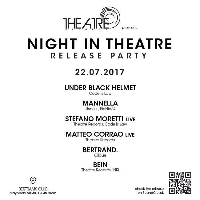 Theatre Records presents: Night In Theatre - Release Party - Página trasera