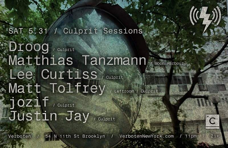 Culprit Sessions: Droog / Matthias Tanzmann / Matt Tolfrey / Lee Curtiss / Jozif / Justin Jay - Página trasera