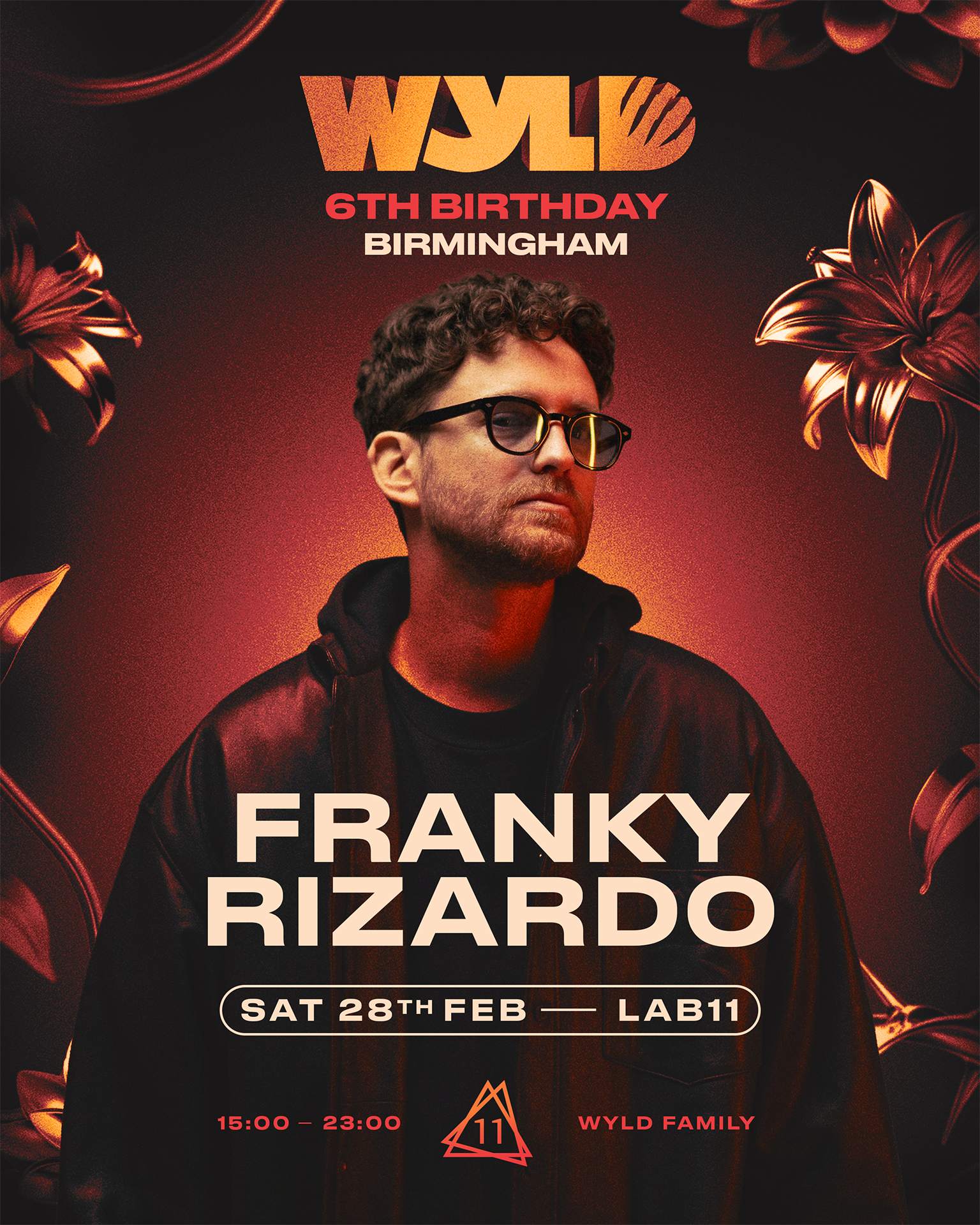 WYLD 6th Birthday: Franky Rizardo at Lab11, Birmingham