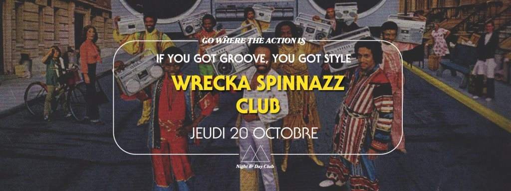 Wrecka Spinnazz Club - Página frontal