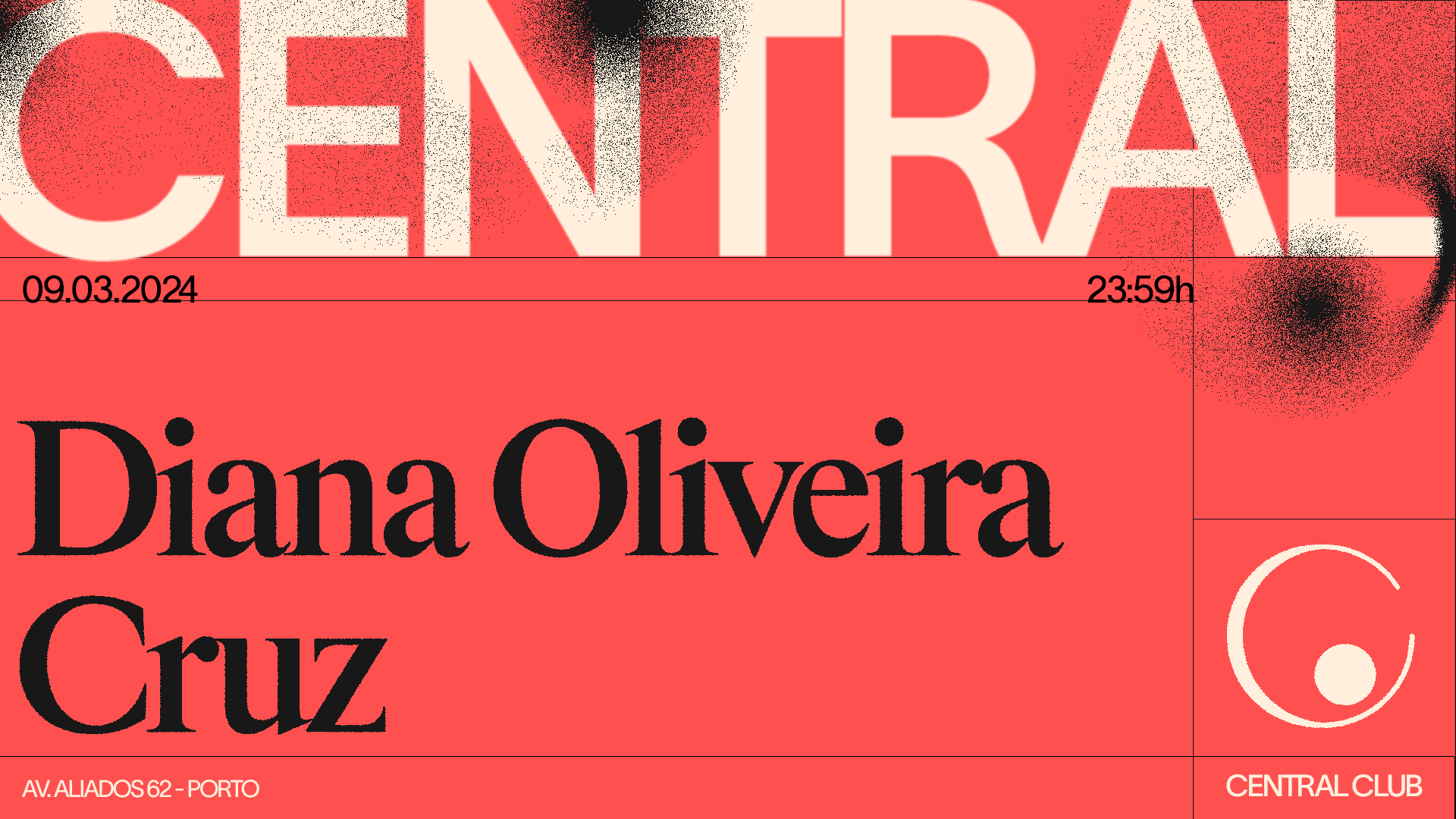 Diana Oliveira + Cruz - フライヤー表