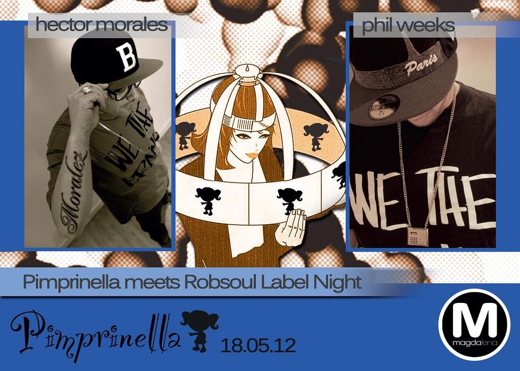 Pimprinella Meets Robsoul Label Night - Página frontal