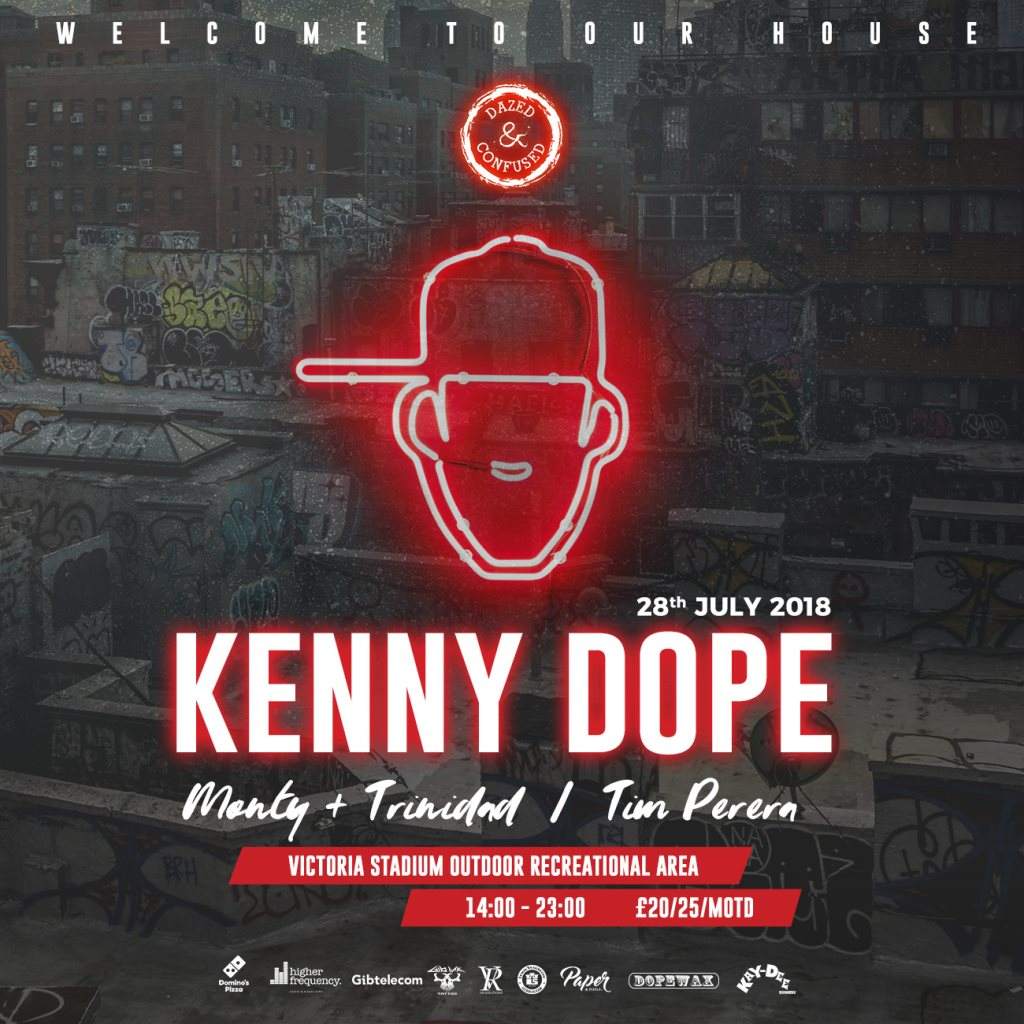 Dazed & Confused: Welcome to our House with Kenny Dope - フライヤー表