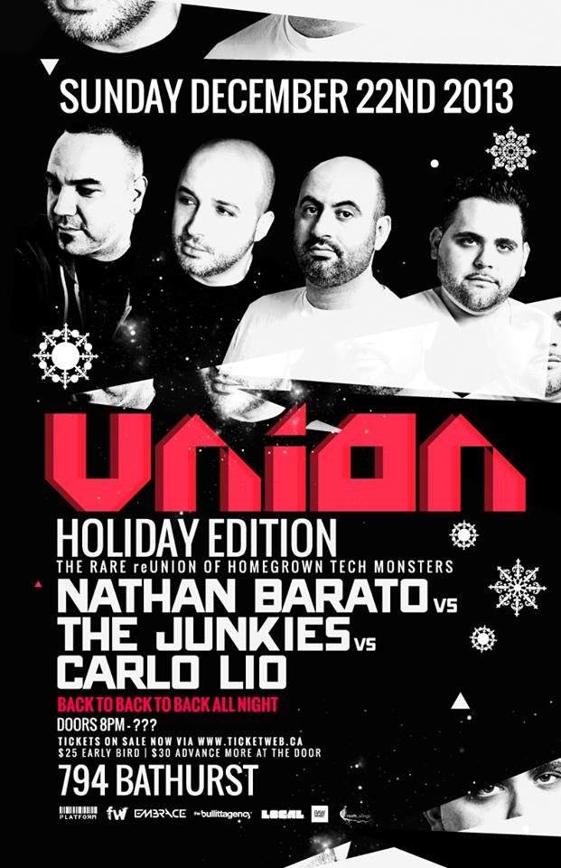 Union Holiday Edition - Página frontal