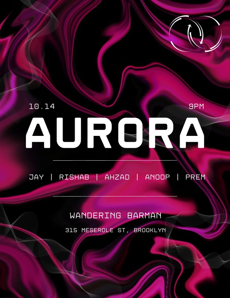 Aurora - フライヤー表